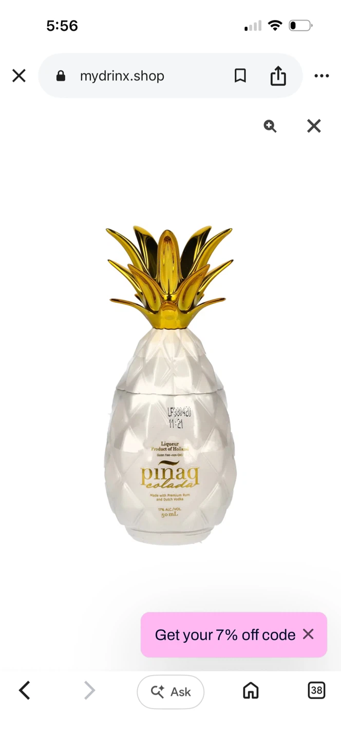 Pinaq Colada Liqueur 50mL