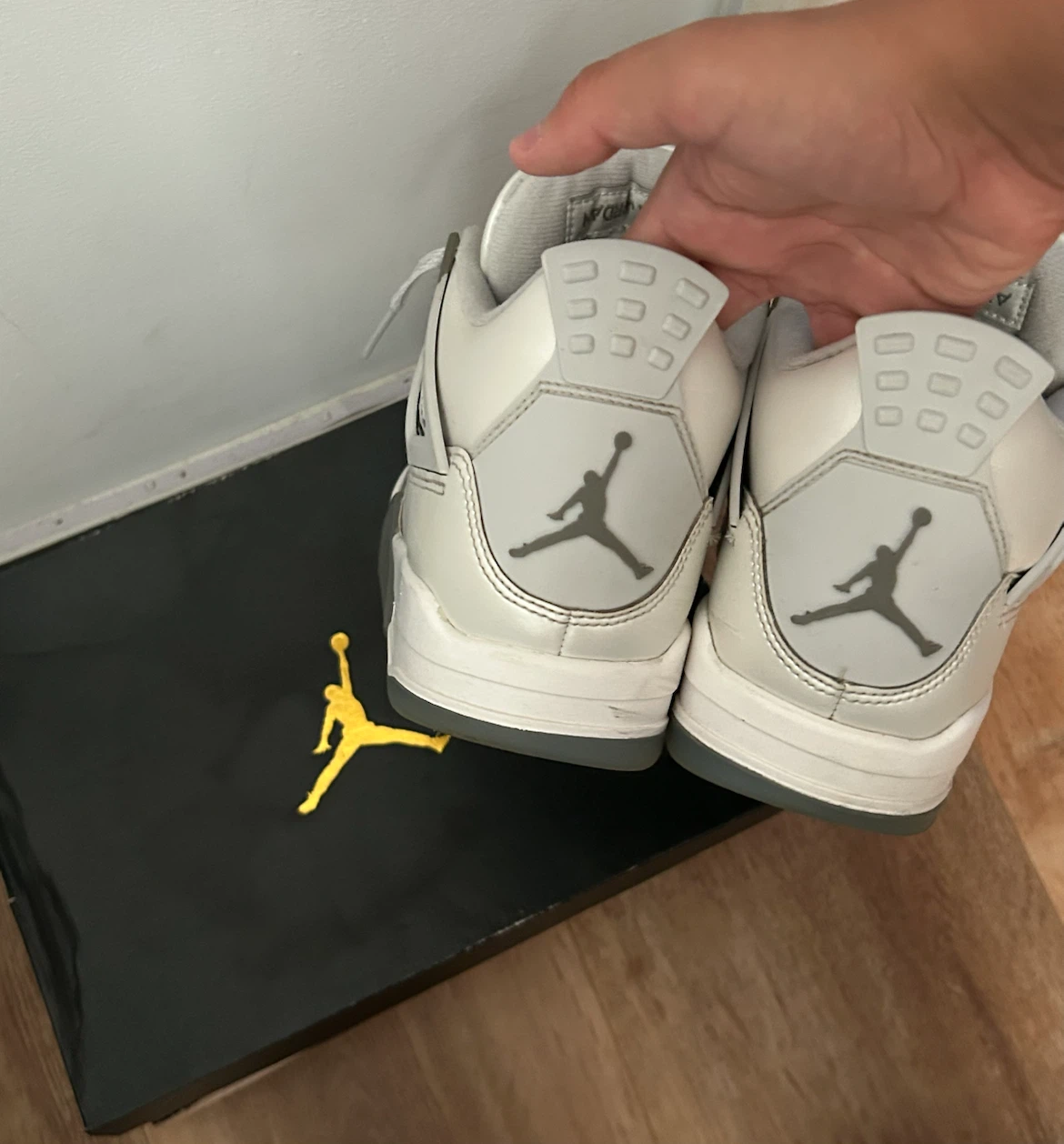 Air Jordan 4 Retro GS 'Photon Dust Blue Chill' - photo 4