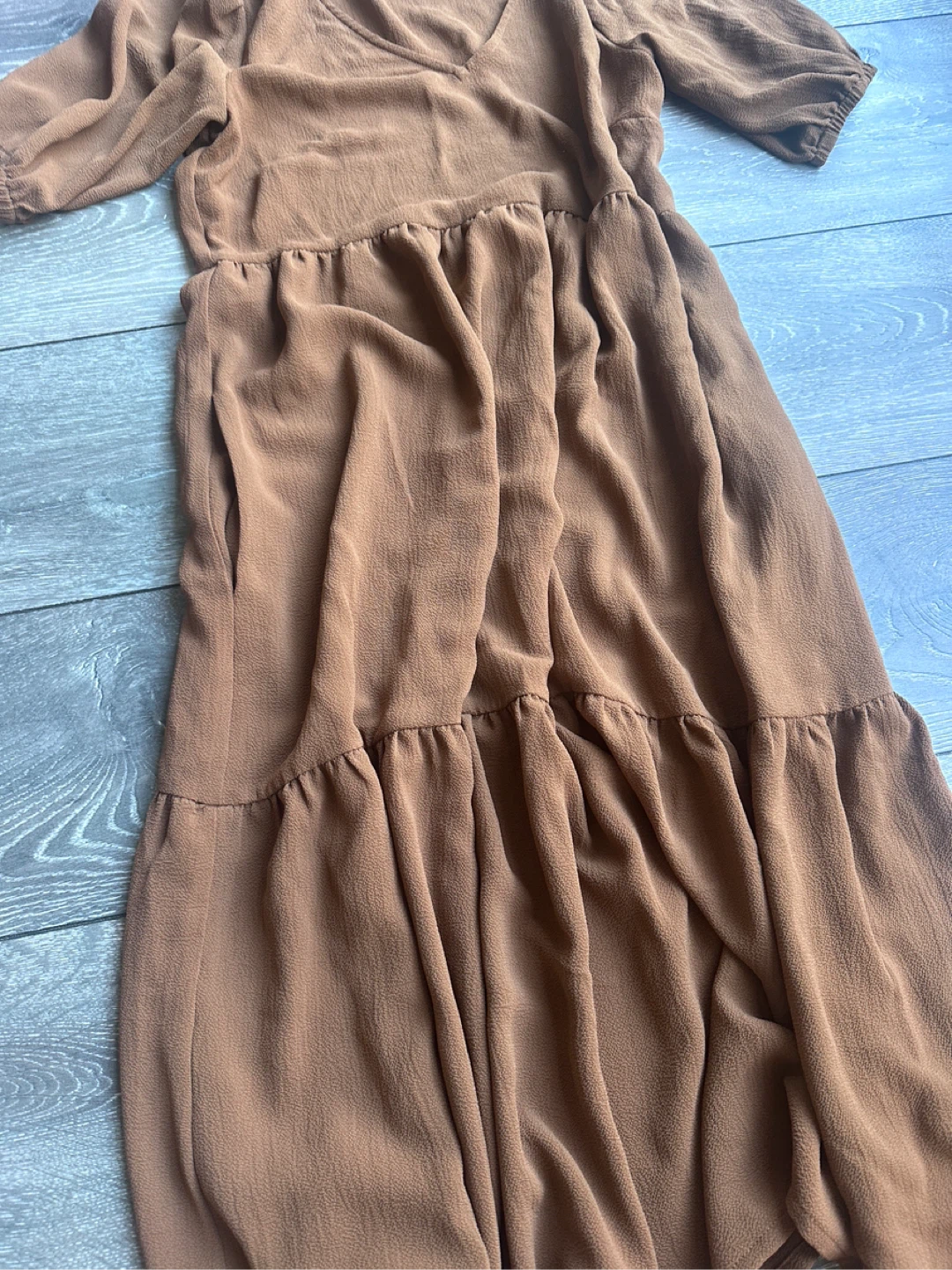 Tiered Midi Dress - S - photo 2