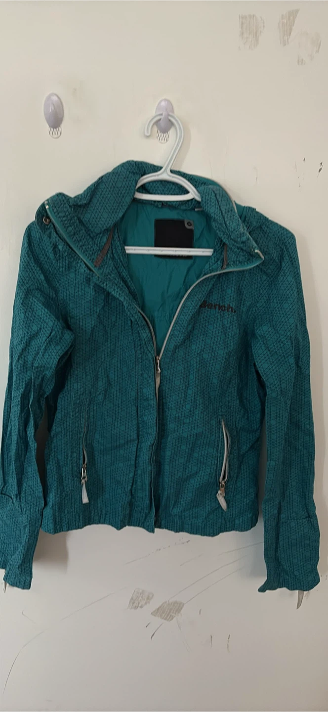 Bench Teal Textured Jacket