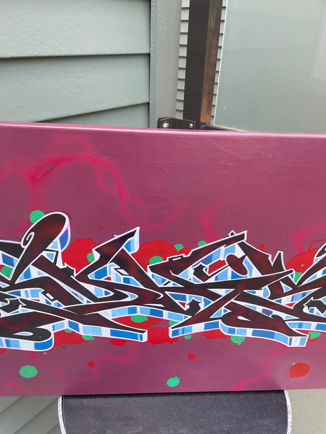 Wildstyle B-Boy Boombox Urban Street Art Painting - photo 4