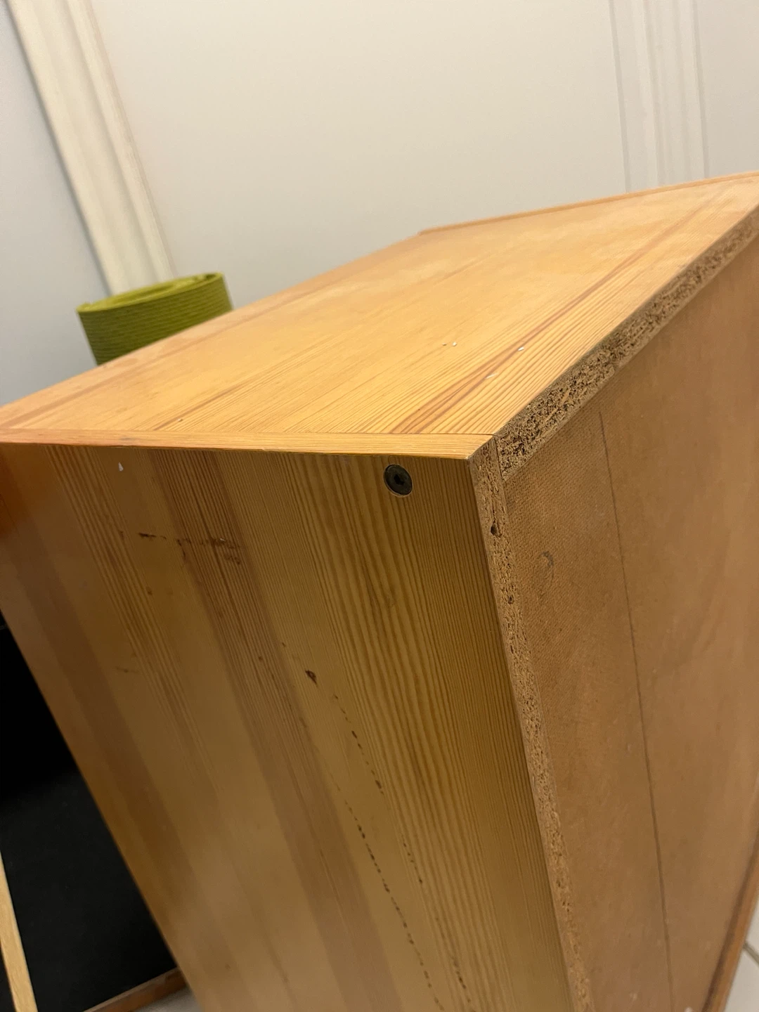 Wooden two-shelf storage unit - photo 2