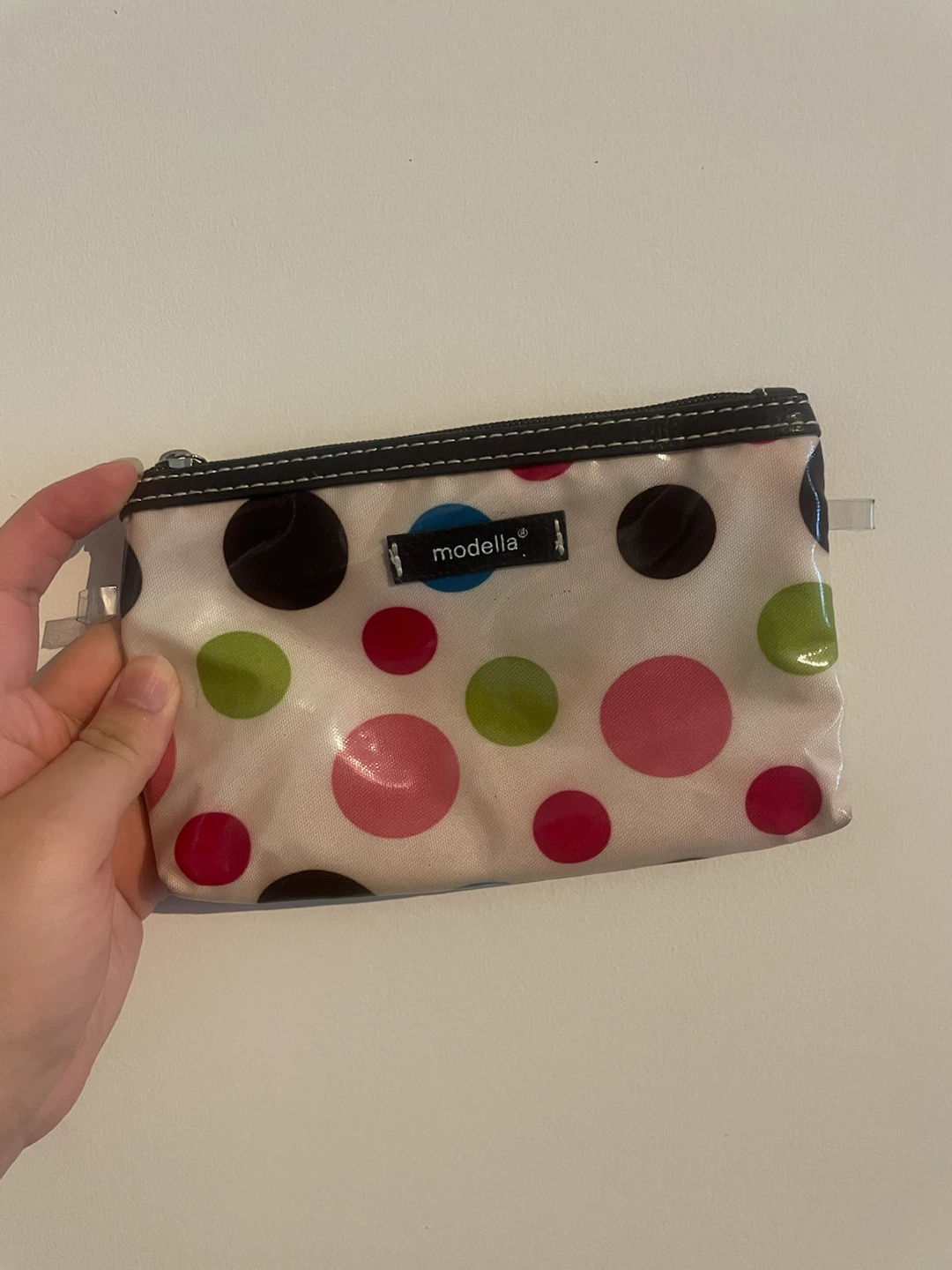 Modella Polka Dot Pouch