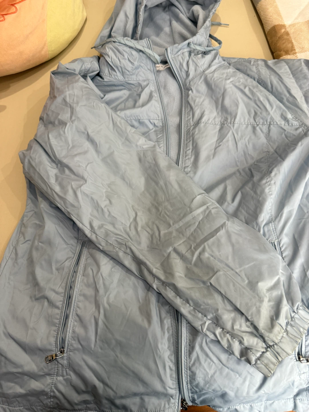 Calvin Klein Light Blue Hooded Jacket - photo 3