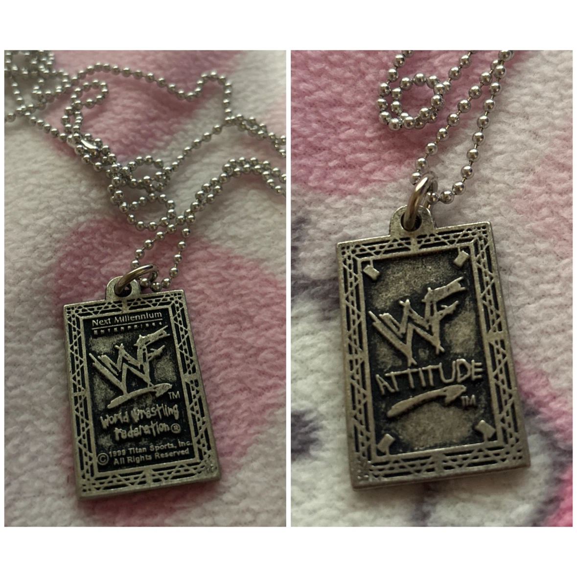 WWF World Wrestling Federation - Necklace