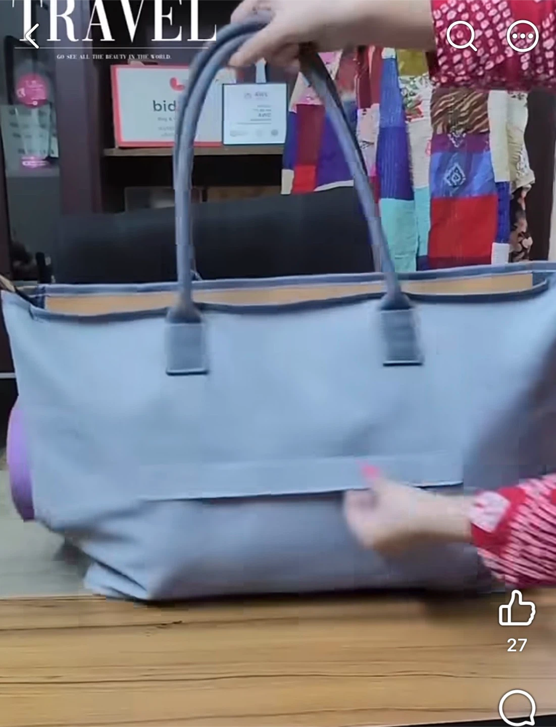 Travel Tote Bag - photo 5