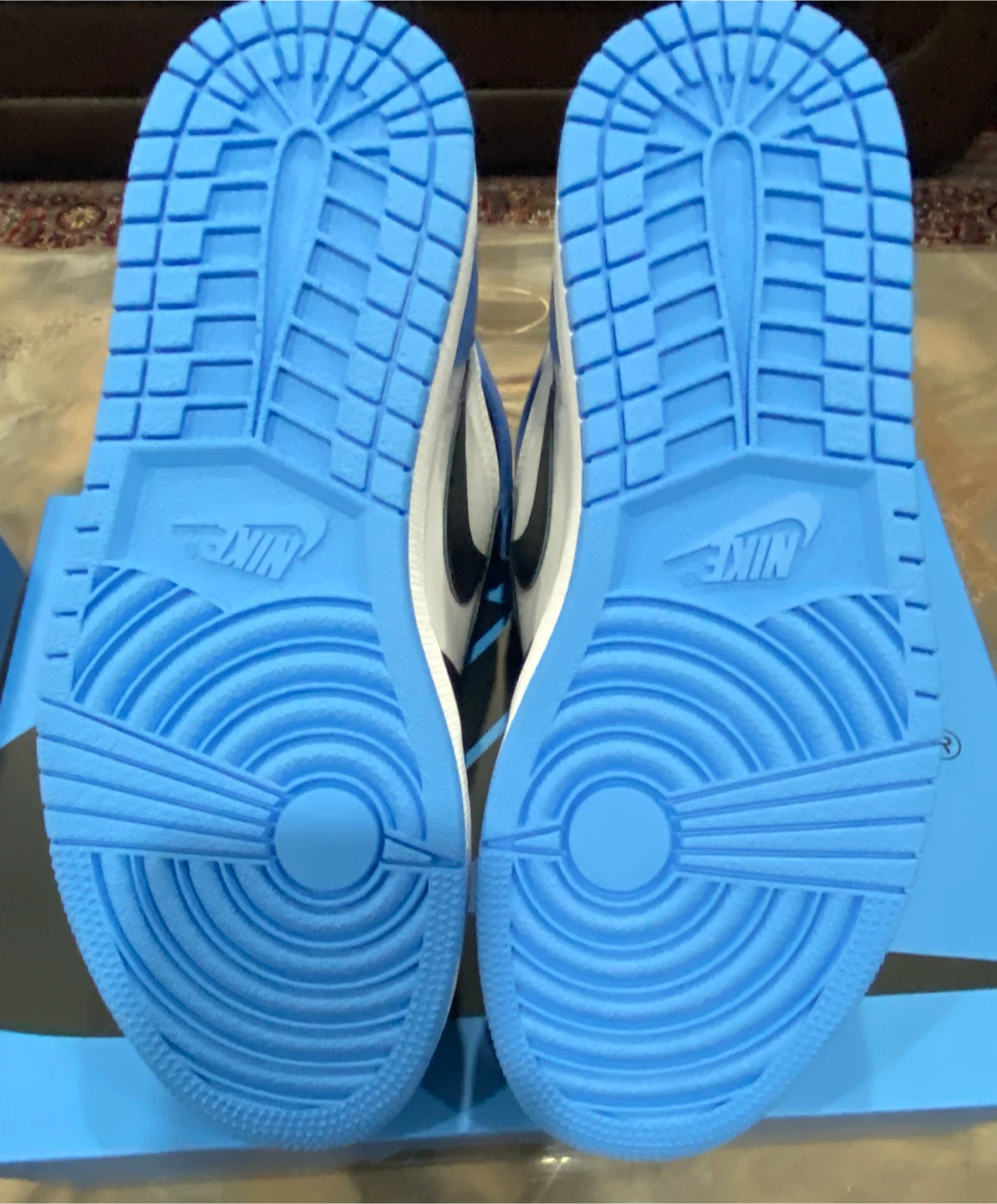 AIR JORDAN 1 RETRO HIGH OG "UNC" MENS SIZE 8 NEW - photo 5