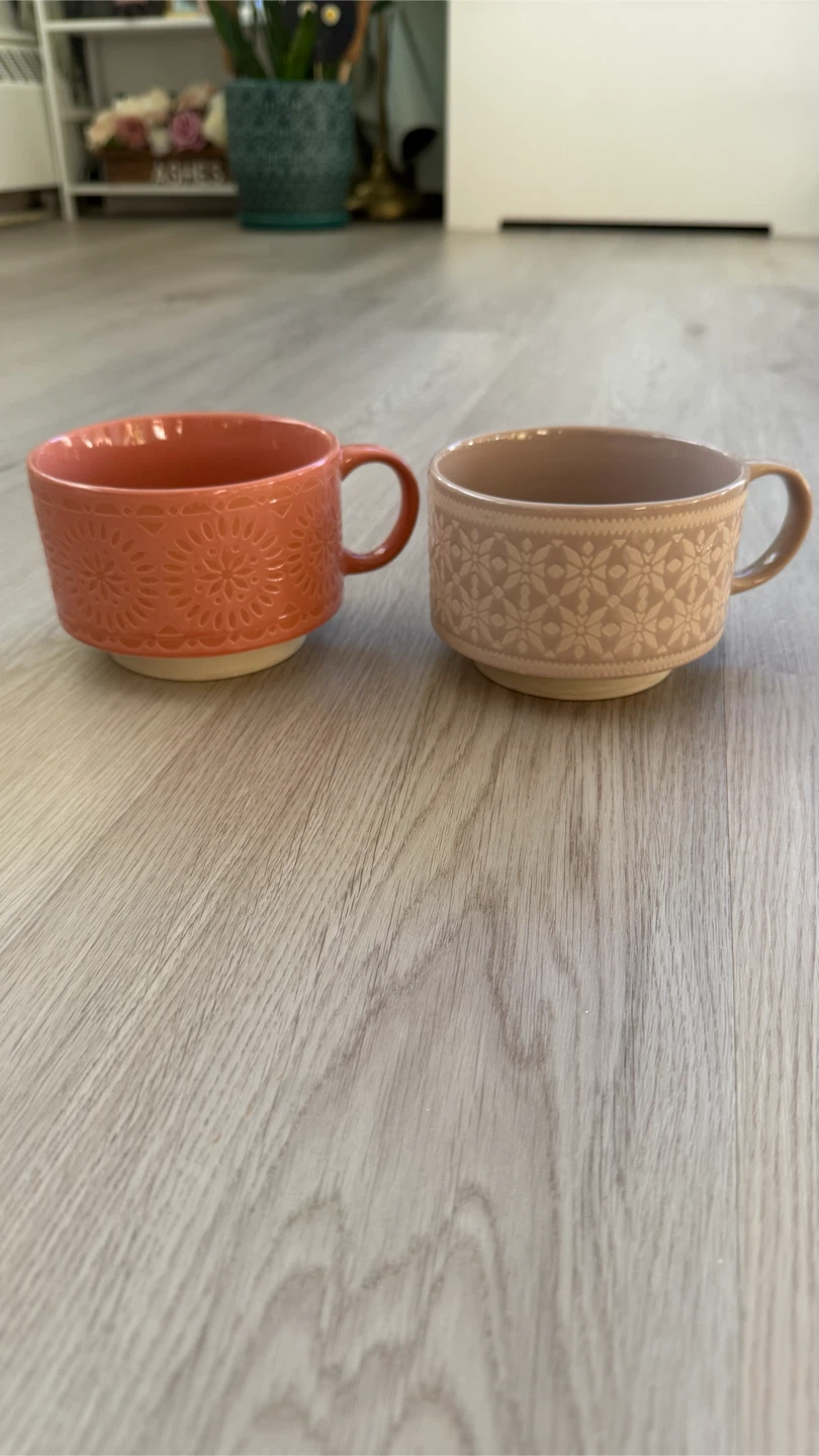 Two *NEW* beautiful ceramic mugs