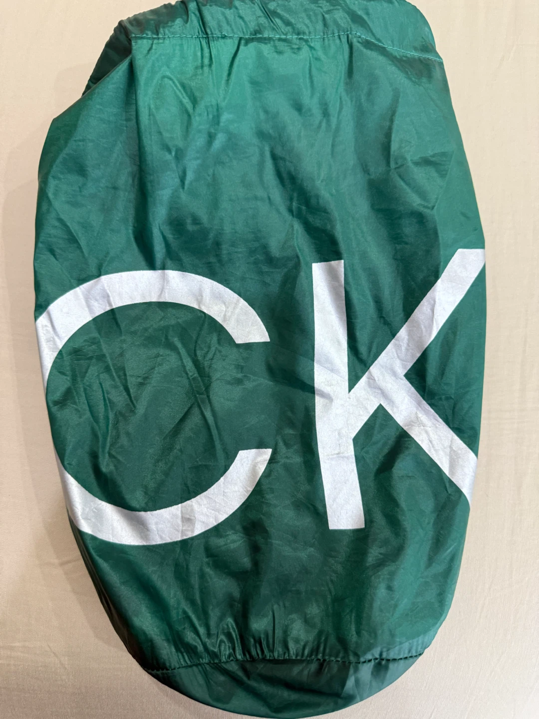 Calvin Klein Green Puffer Jacket with Packable Bag - photo 4