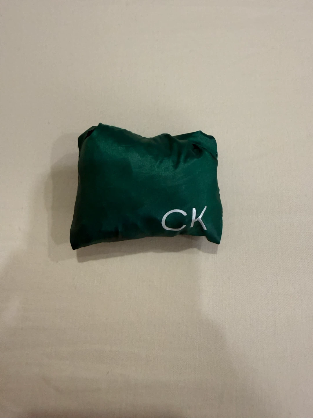 Calvin Klein Green Puffer Jacket with Packable Bag - photo 5