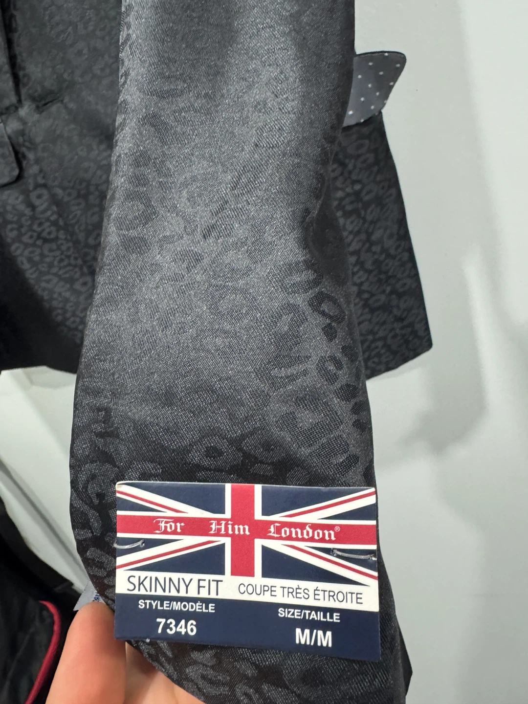 For Him London Leopard Print Suit - Men's Medium - photo 5
