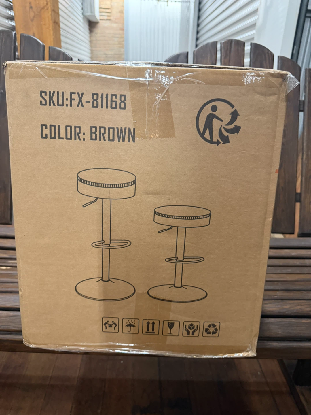 STOOLINK Bar Stools - Brown - photo 5