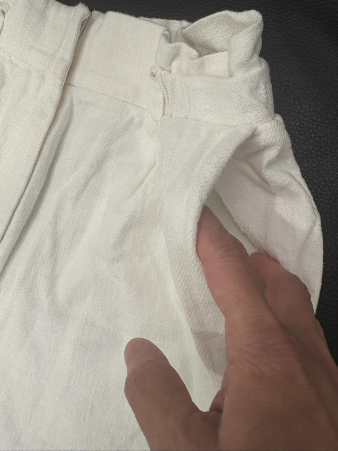 H&M White Shorts Size 10 - photo 2