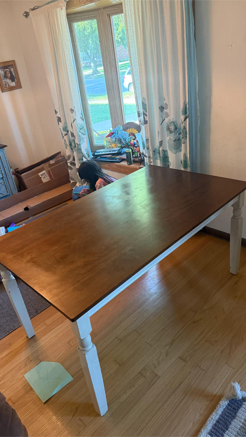 Wooden Dining Table check more pictures condition