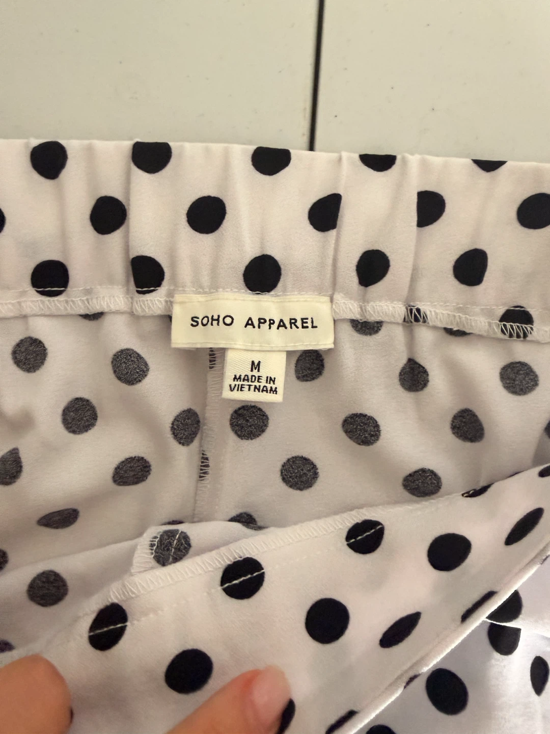 SOHO APPAREL Polka Dot Pants - photo 3