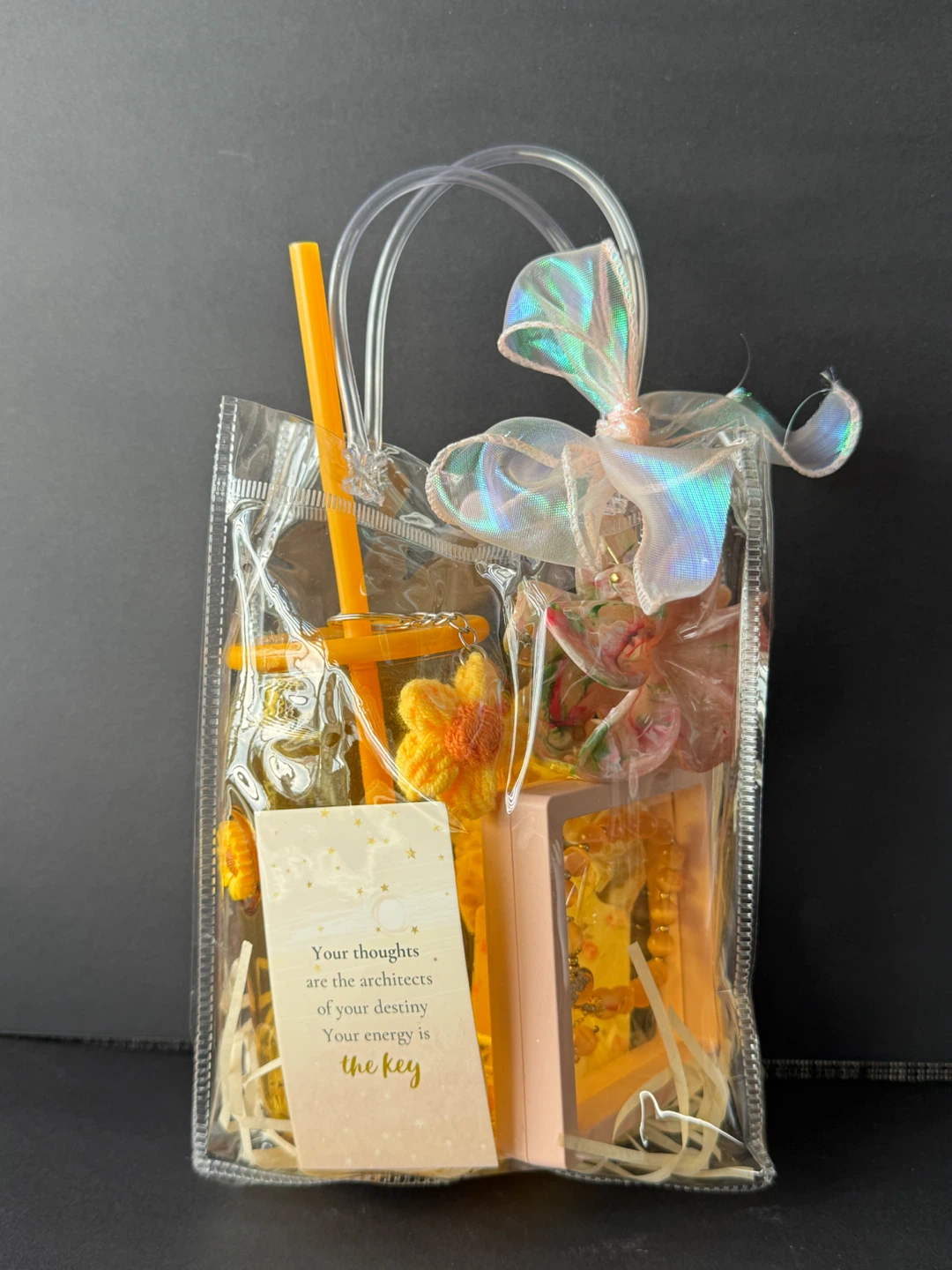 Yellow Tumbler Gift Set with Accessories - photo 2