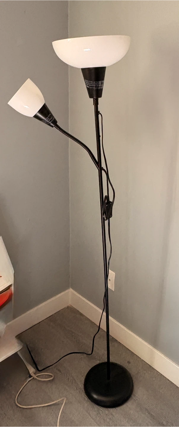 Dual Head Floor Lamp