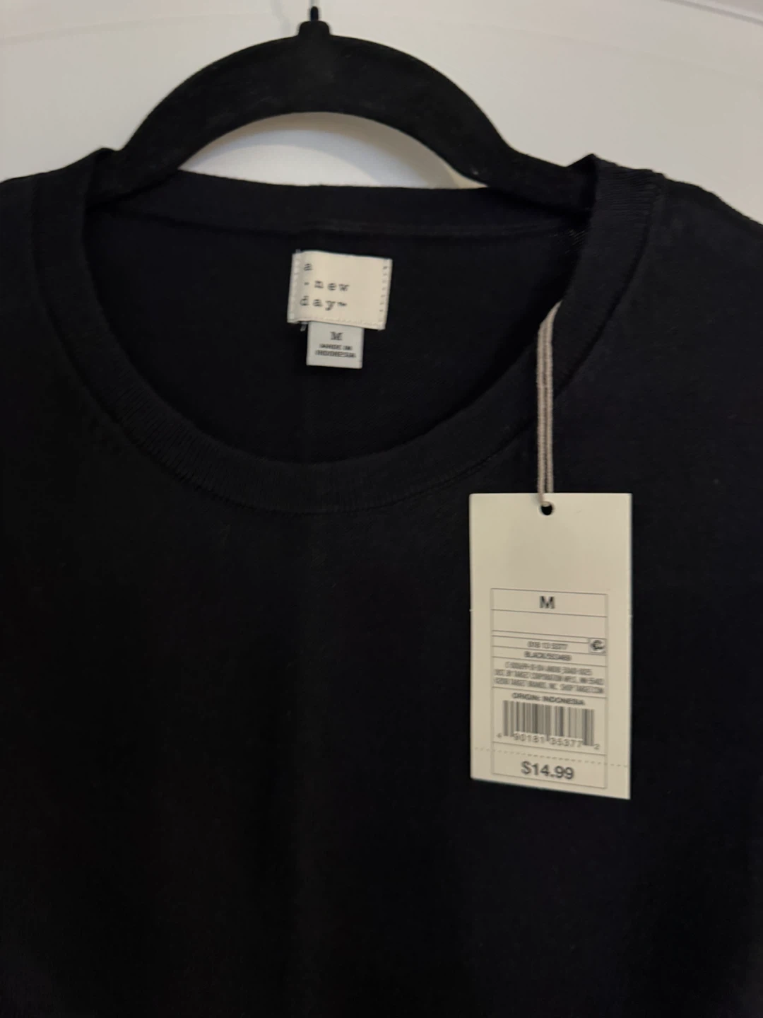 A New Day Black Sleeveless Knit Top - Size M - photo 3
