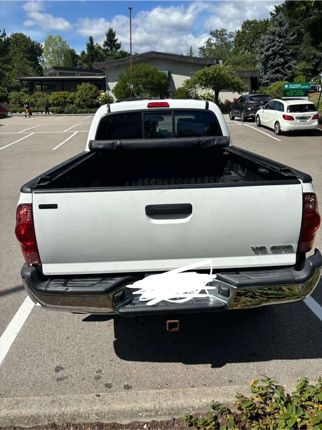 White Toyota Tacoma Truck - photo 4