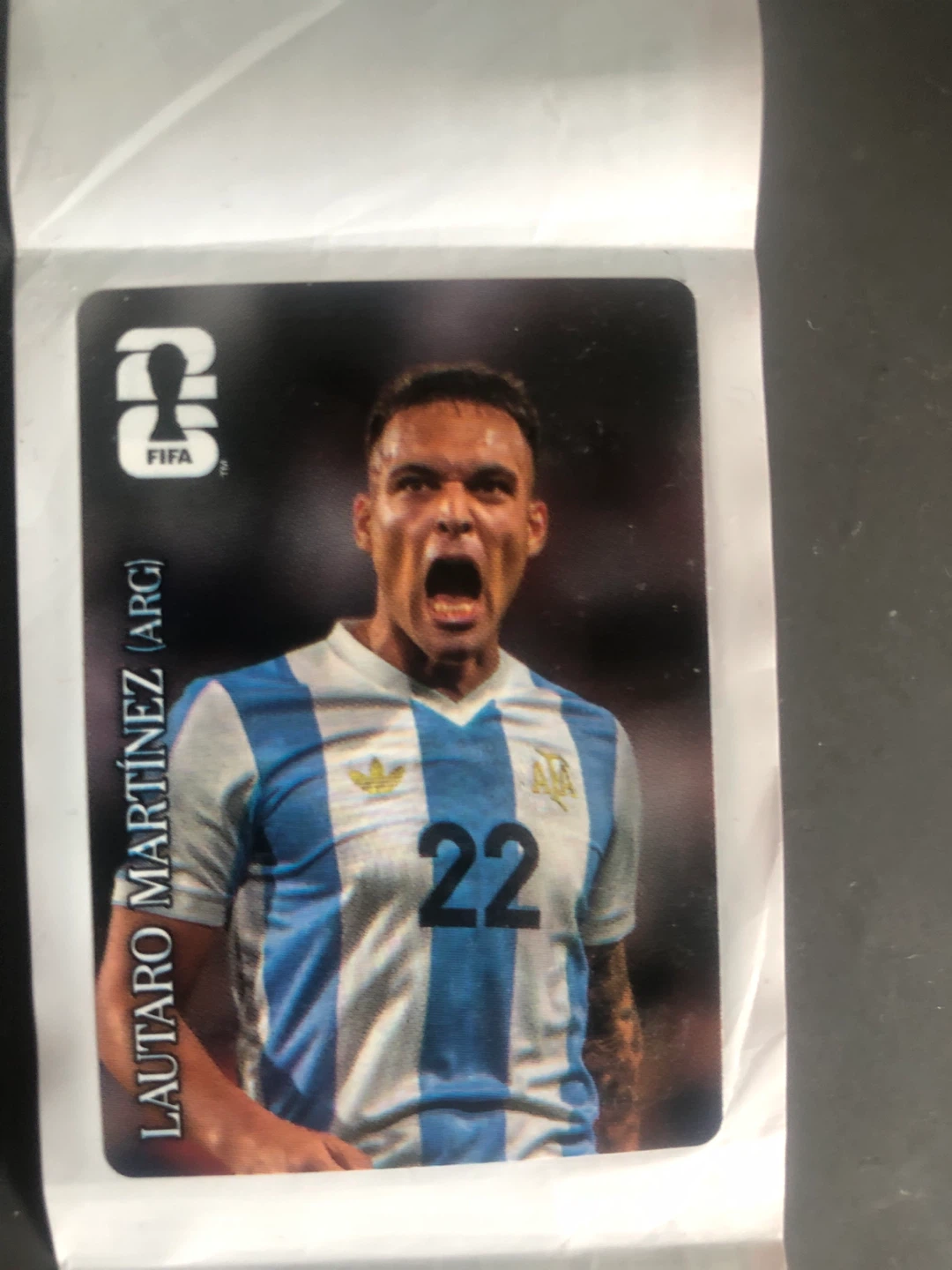 Lautaro Martinez FIFA Card