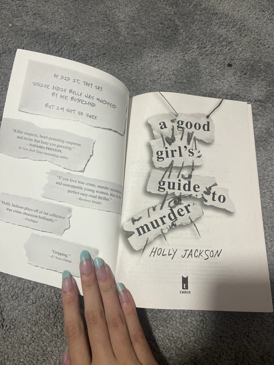 A Good Girl's Guide to Murder by Holly Jackson - photo 3