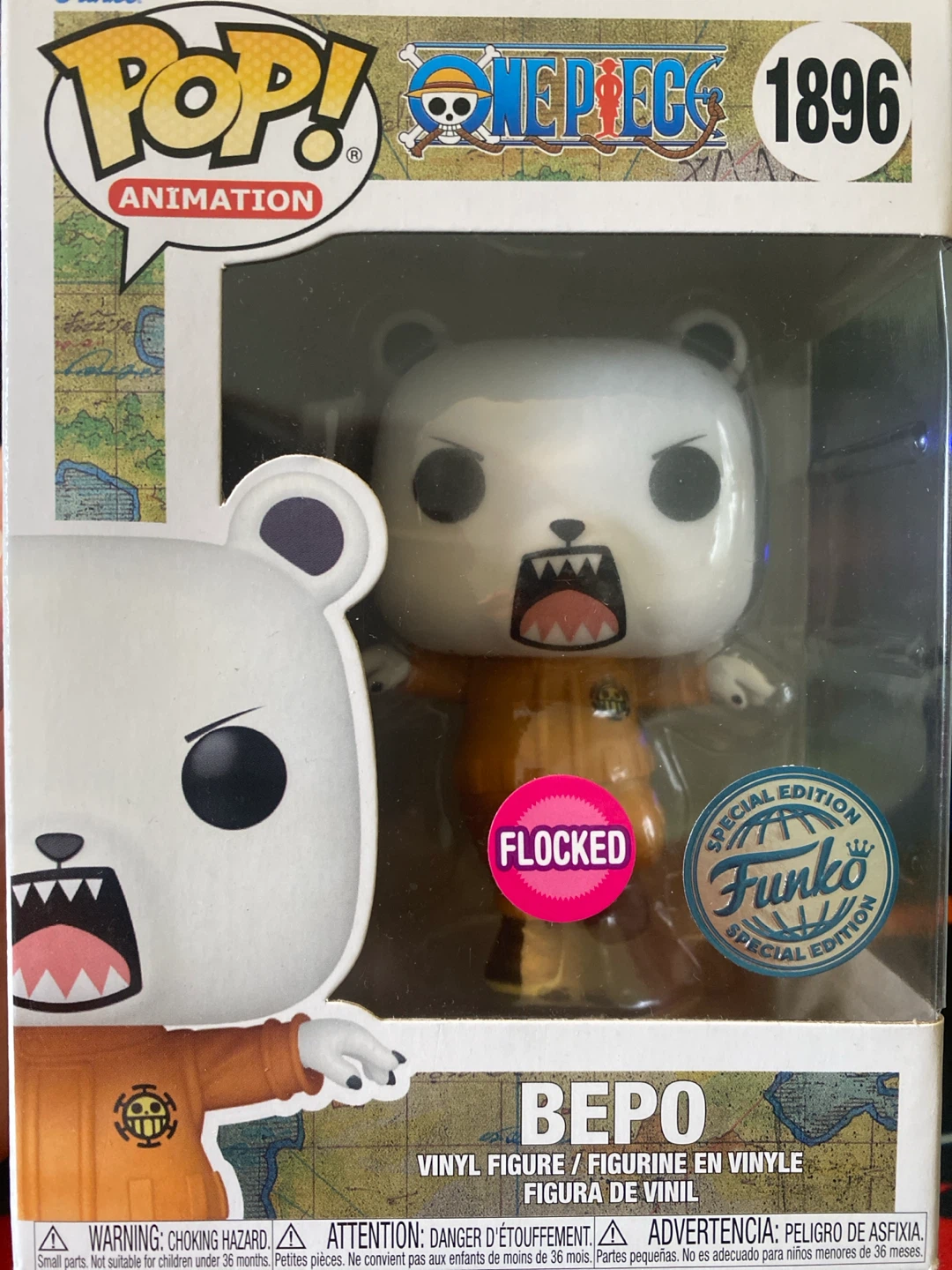 Funko Pop! Animation One Piece Bepo #1896 Vinyl Figure