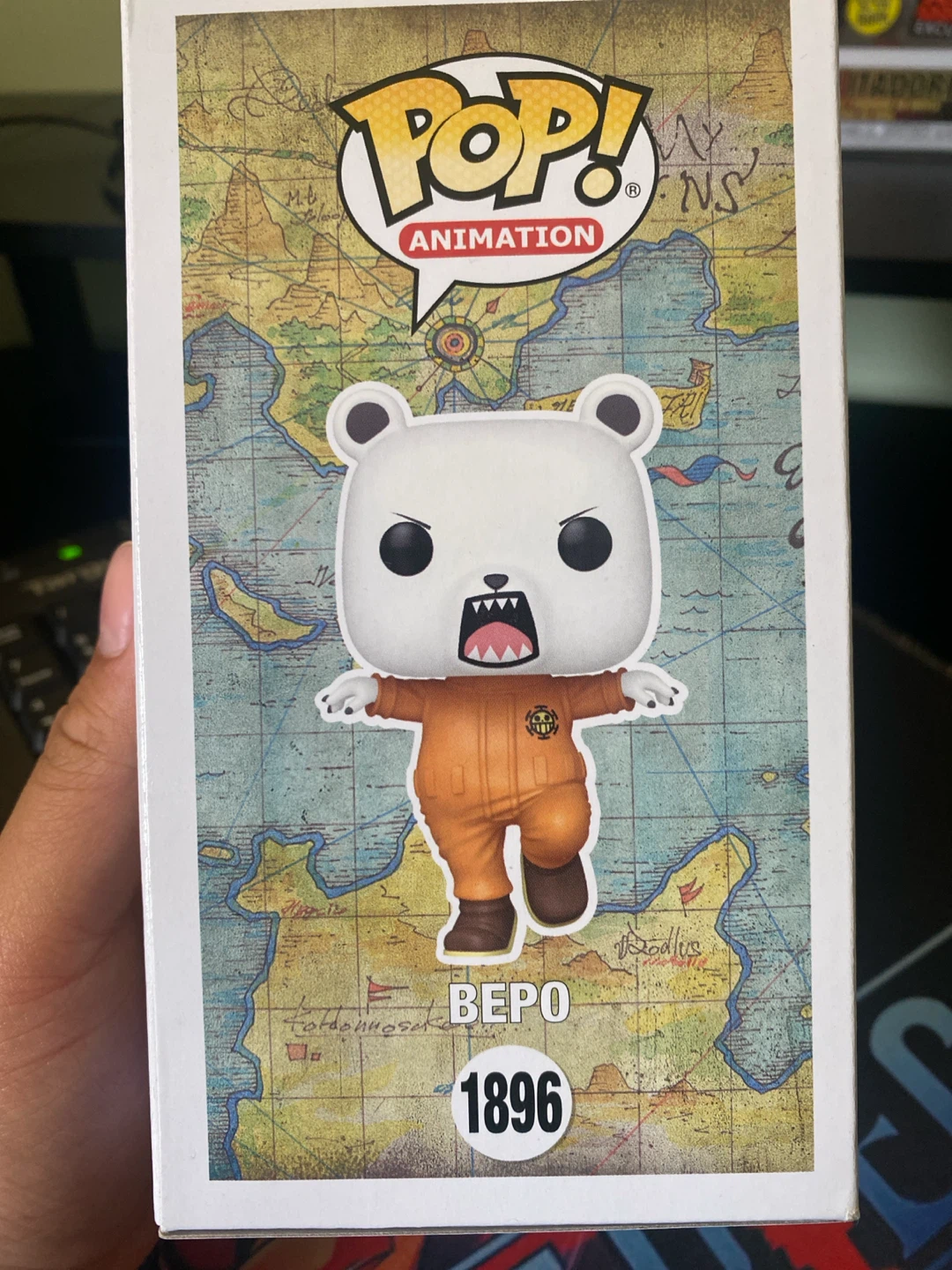 Funko Pop! Animation One Piece Bepo #1896 Vinyl Figure - photo 2