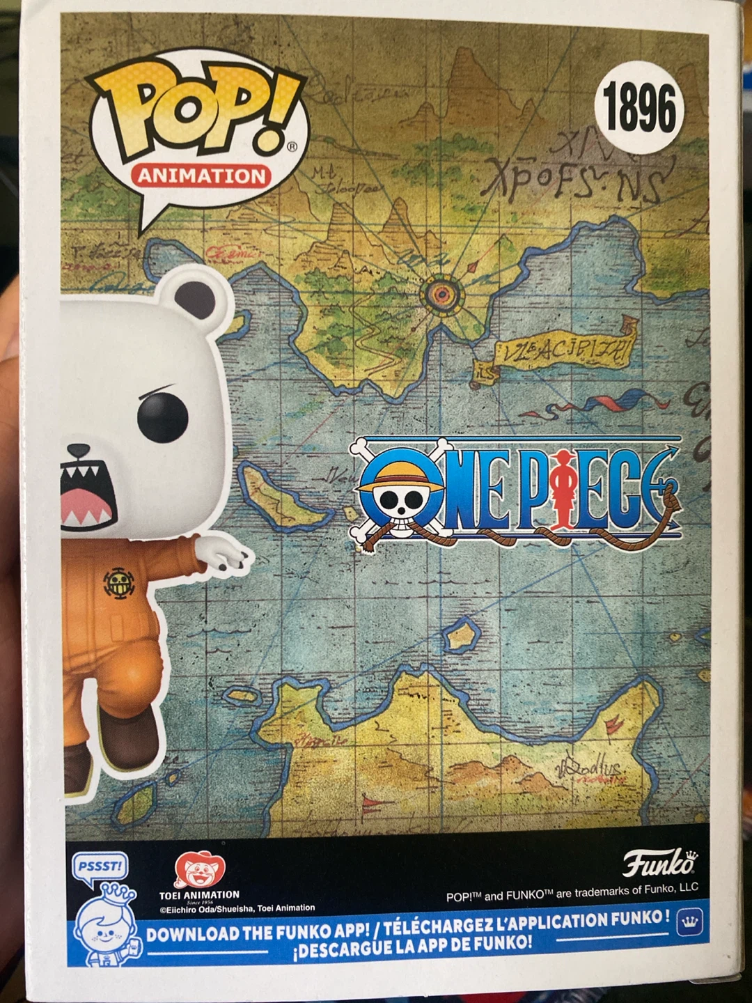 Funko Pop! Animation One Piece Bepo #1896 Vinyl Figure - photo 3