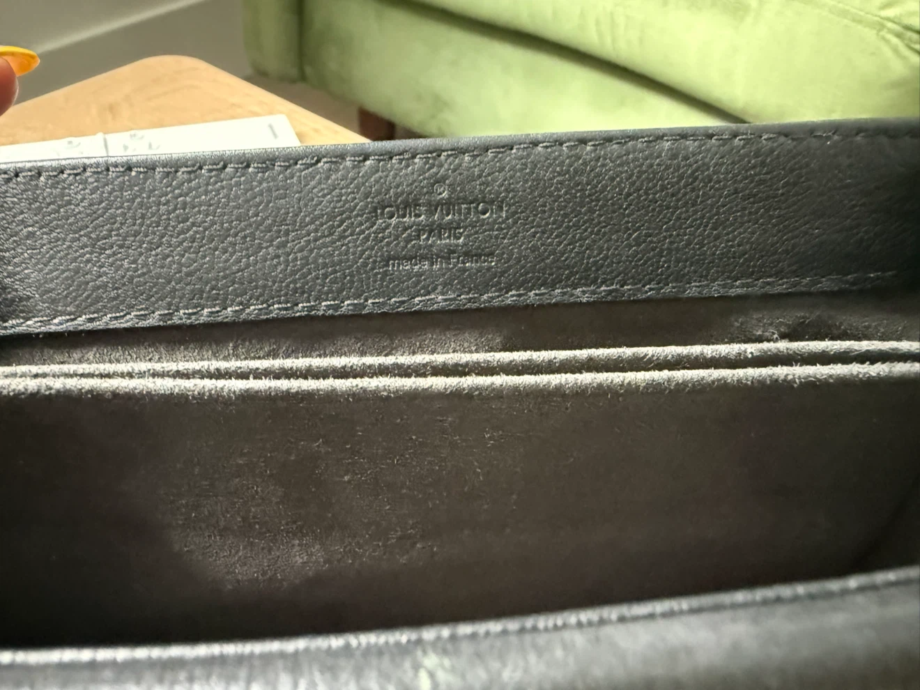 Louis Vuitton Black Leather Chain Shoulder Bag - photo 4