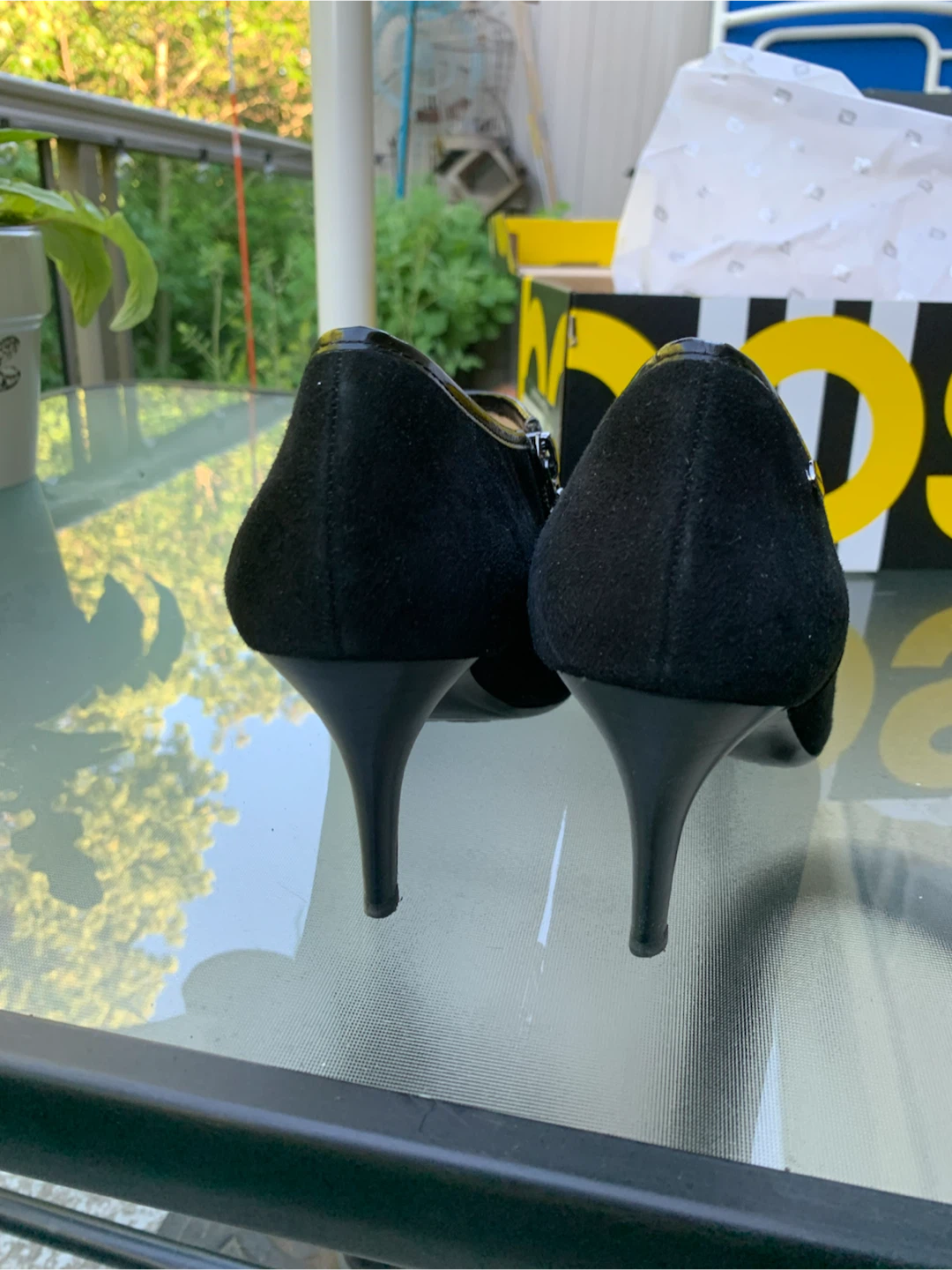 Calvin Klein Black Suede Ankle Boots - photo 3