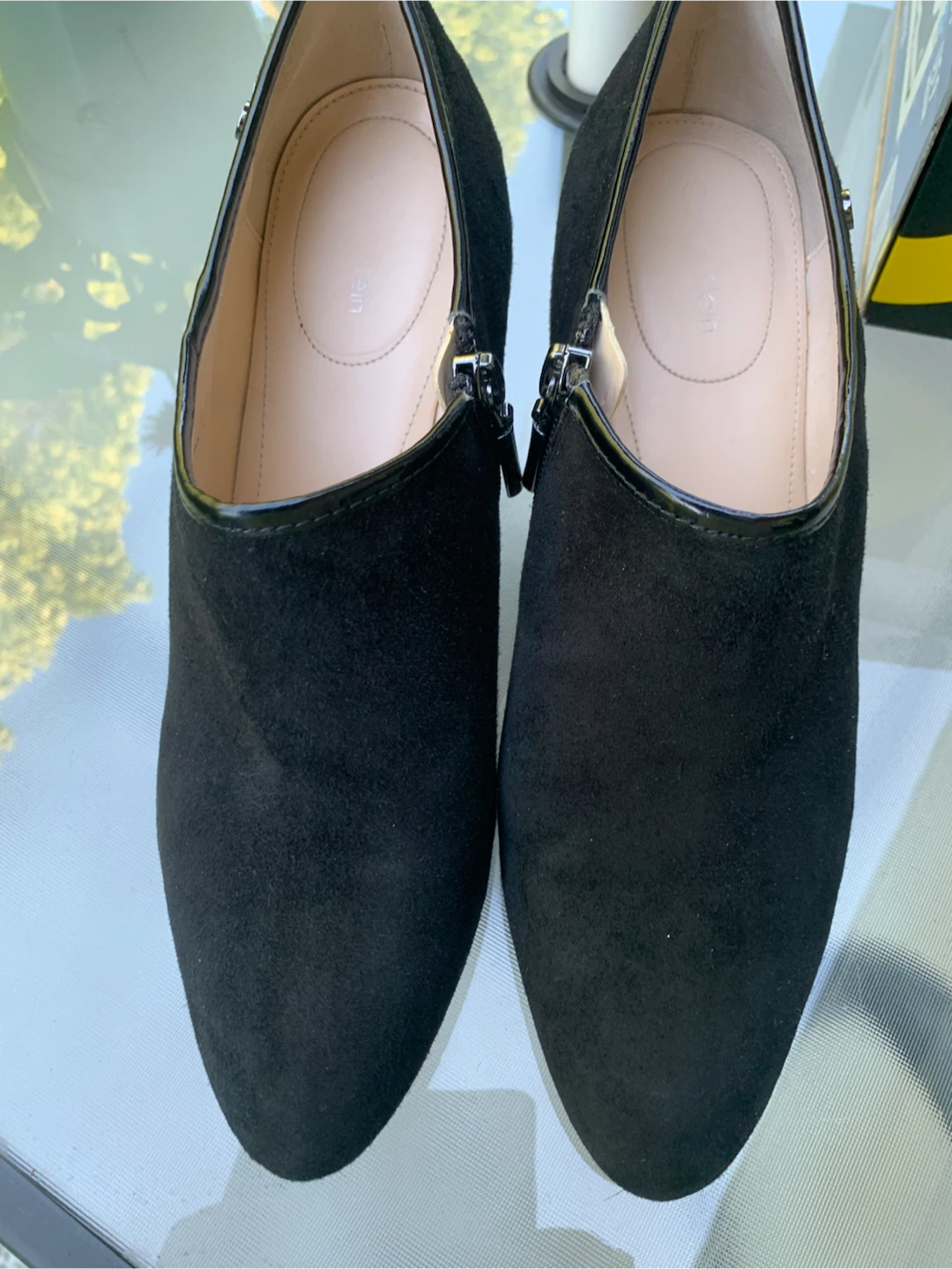 Calvin Klein Black Suede Ankle Boots - photo 5