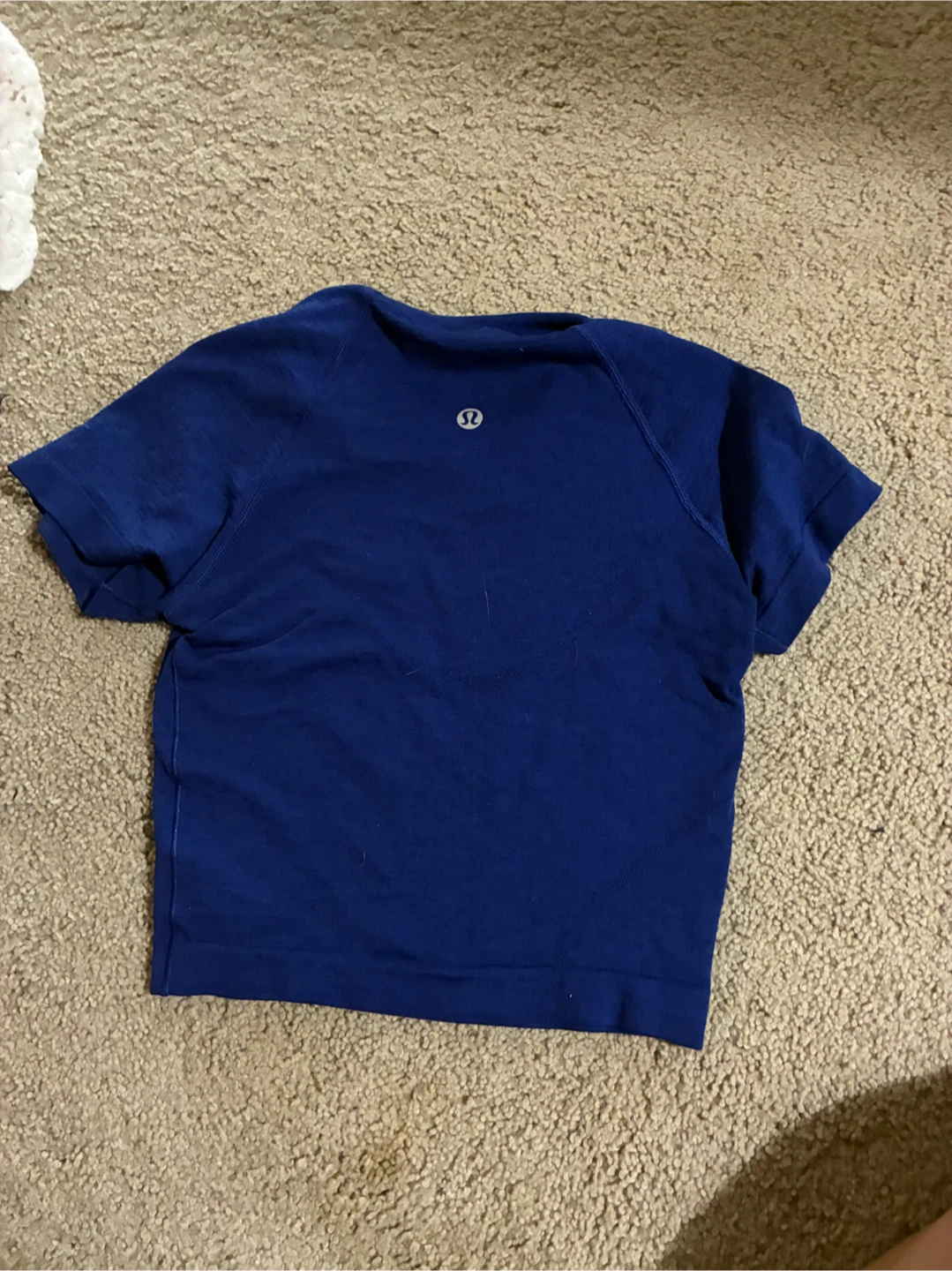 Lululemon Blue Crew Neck T-Shirt