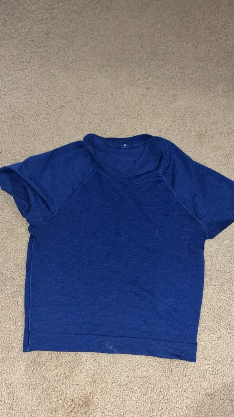 Lululemon Blue Crew Neck T-Shirt - photo 2