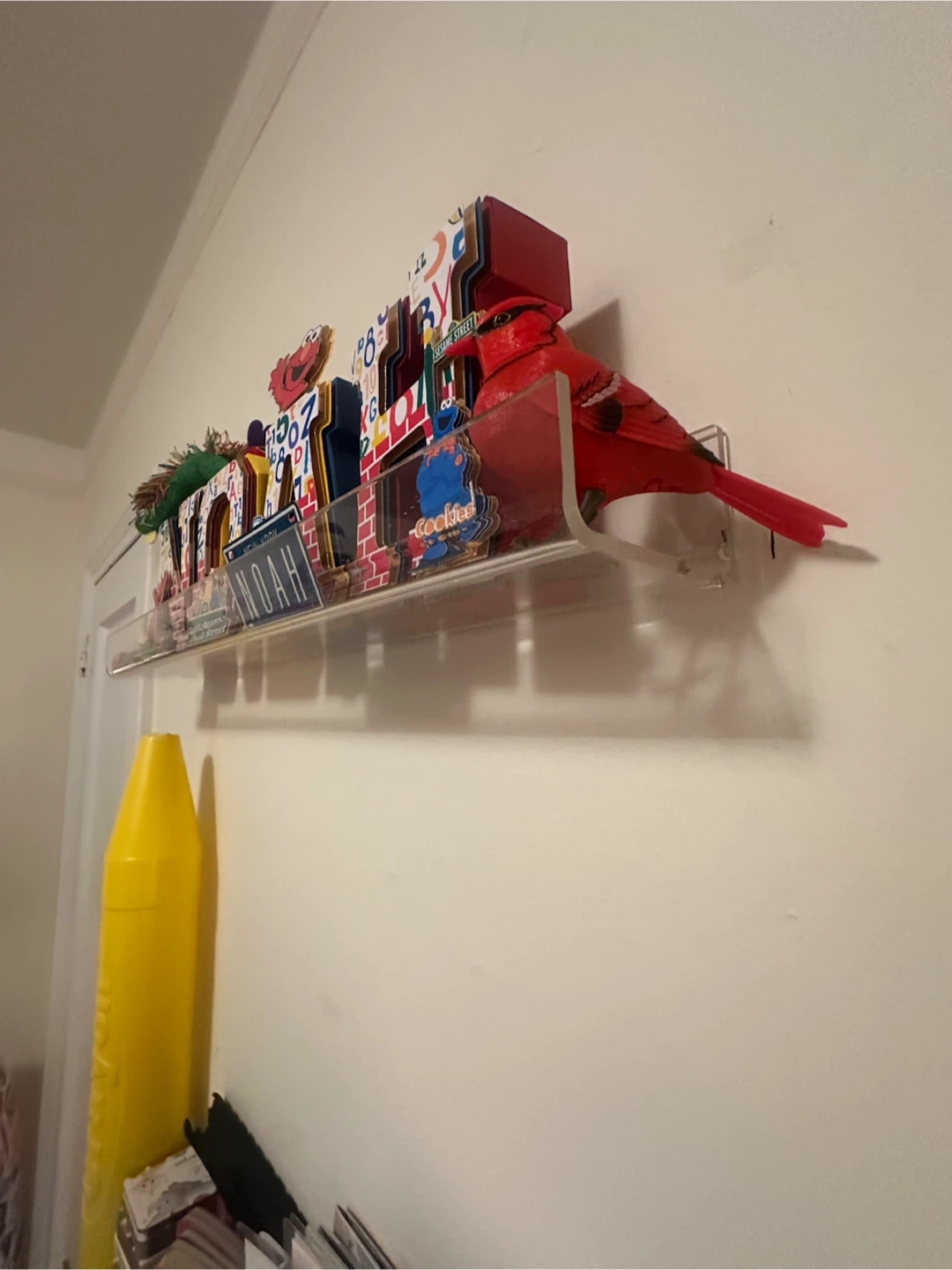 Clear Acrylic Wall Shelf (set of 3) - photo 2
