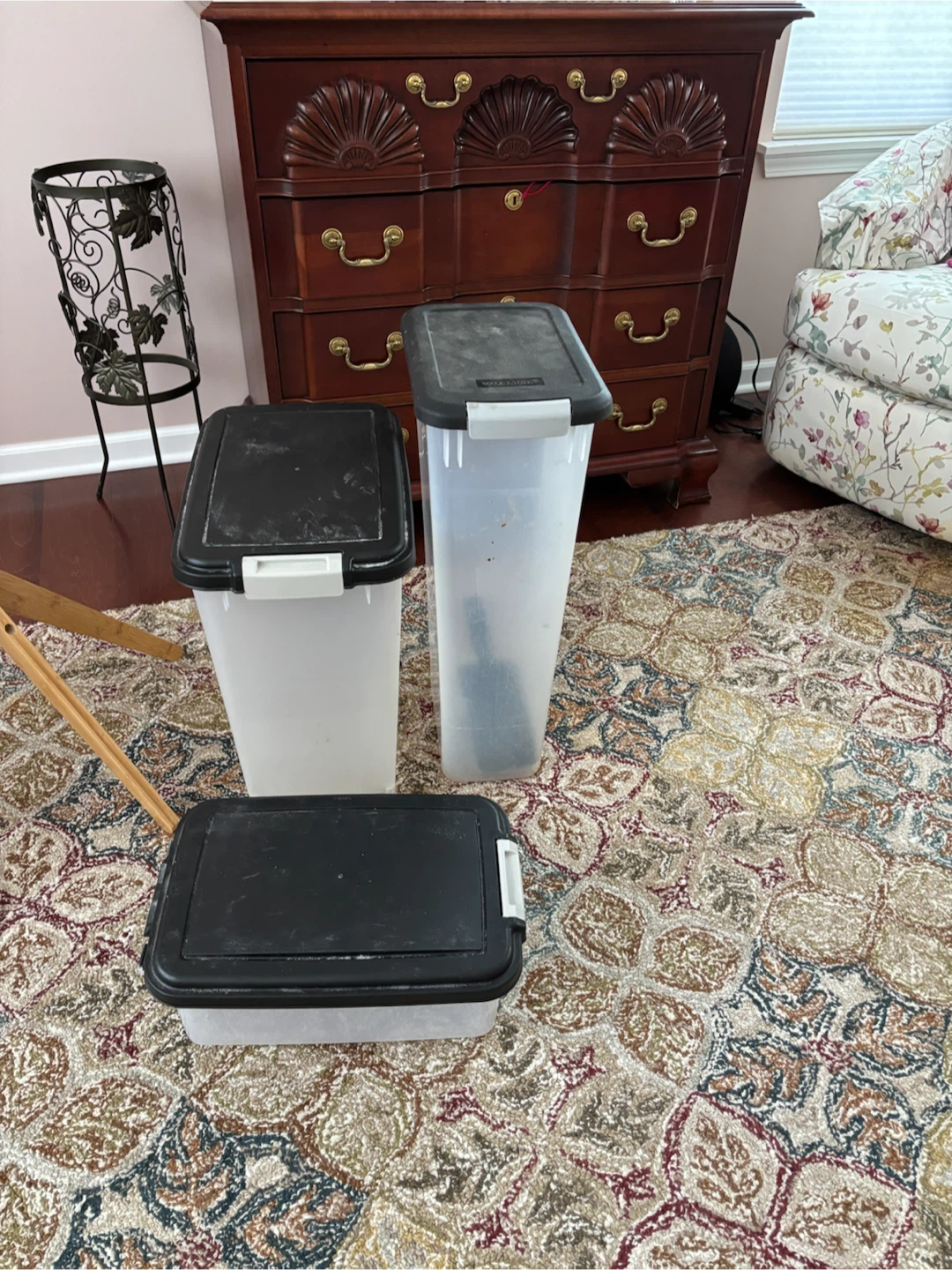 IRIS USA Airtight Pet Food Storage Containers - 2 Pack