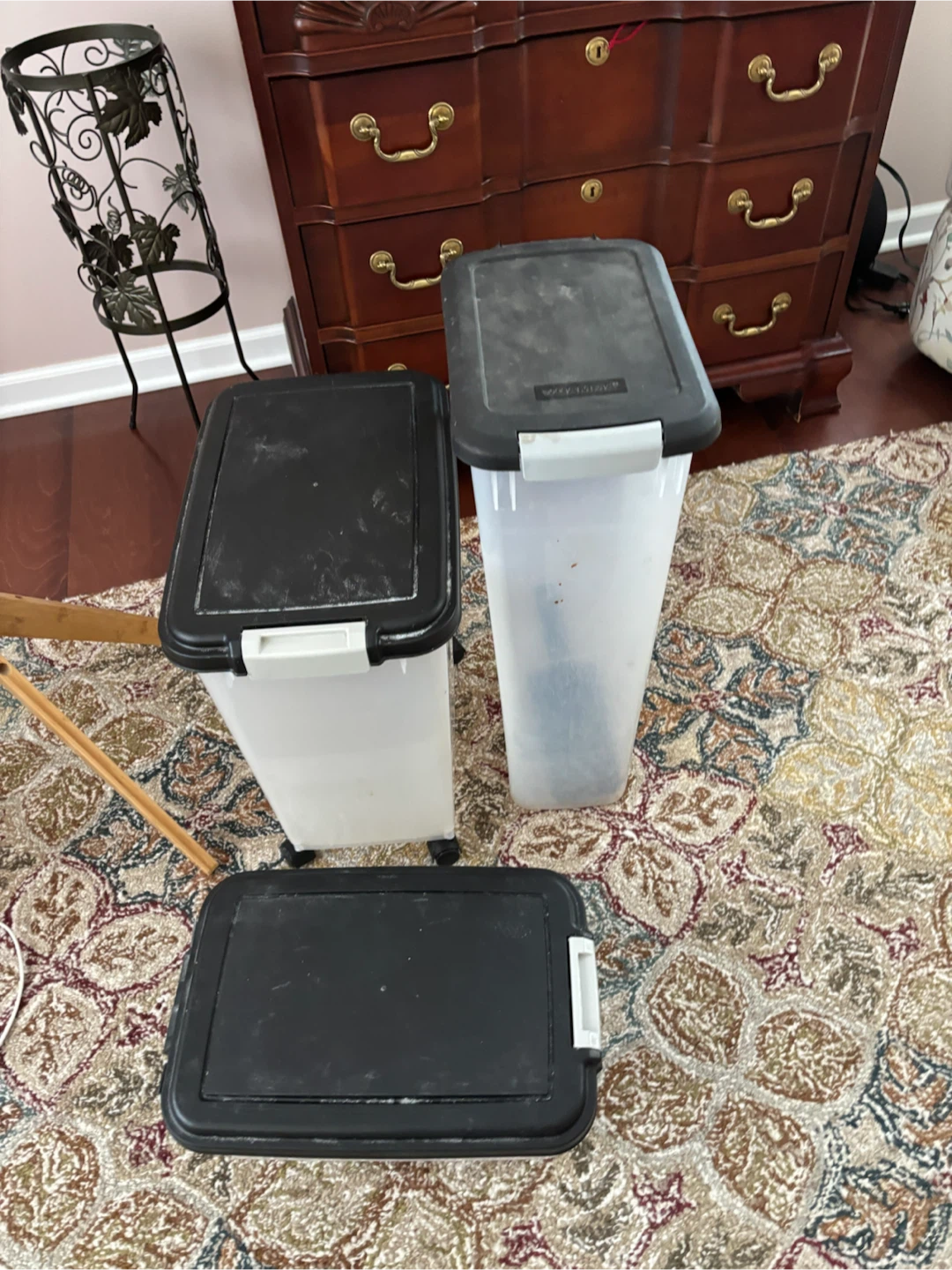 IRIS USA Airtight Pet Food Storage Containers - 2 Pack - photo 2