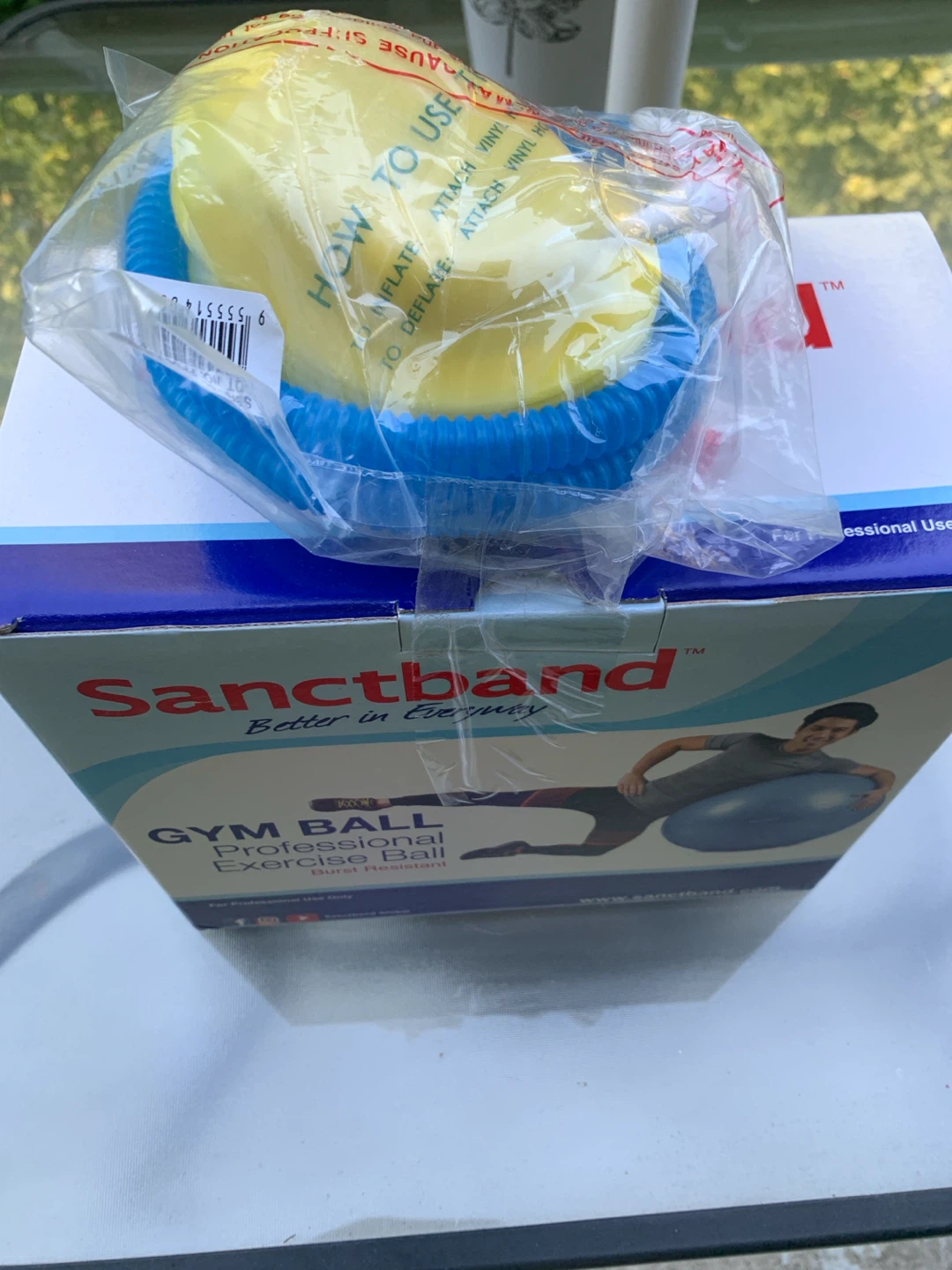 Sanctband Professional Exercise Gym Ball - photo 2