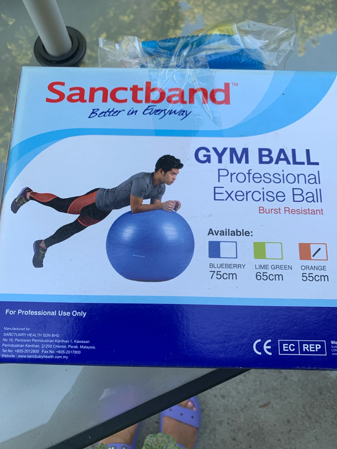 Sanctband Professional Exercise Gym Ball - photo 3