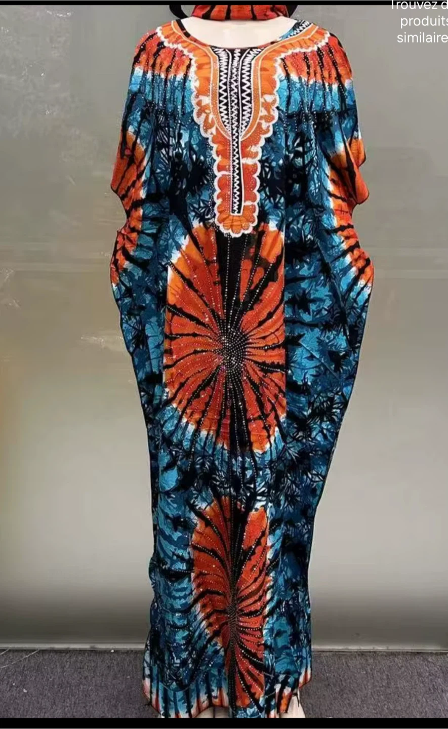 Robe boubou pour été