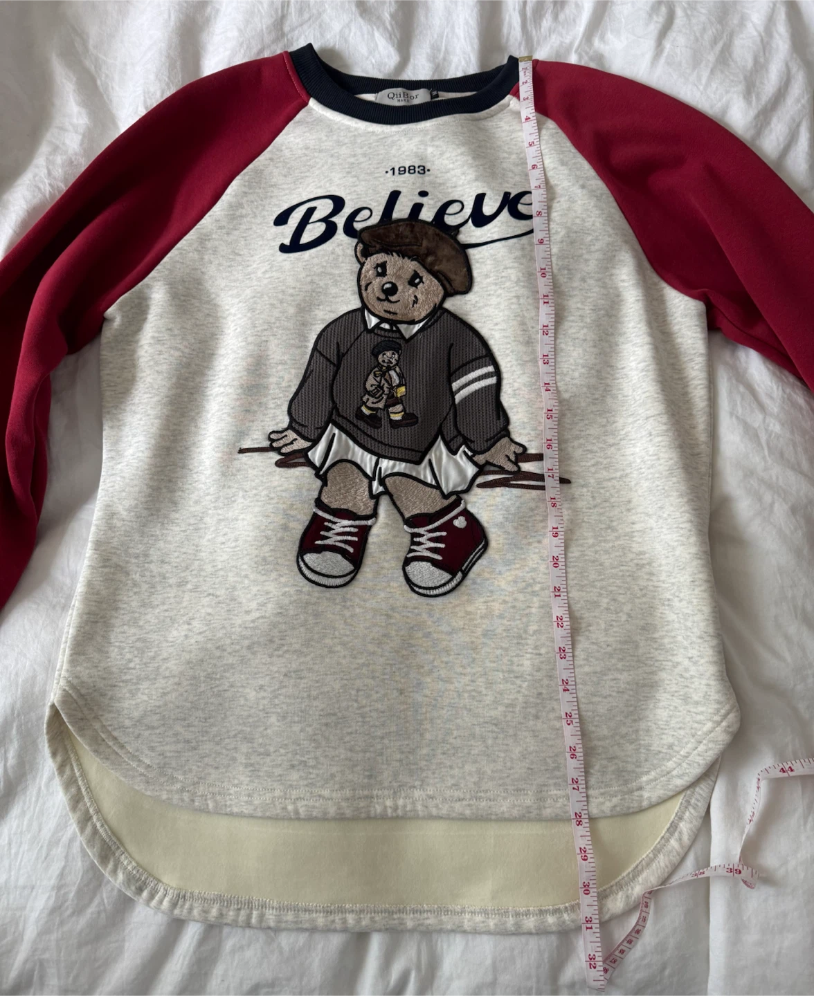 QiiBor Make Bear "Believe" Sweatshirt - photo 3