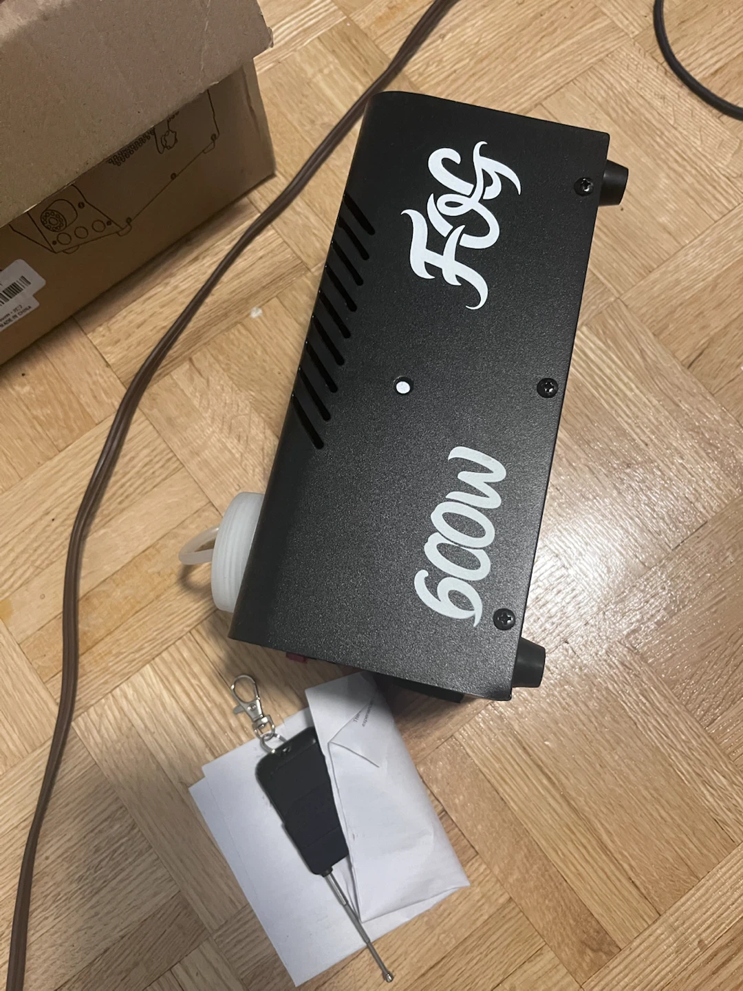Fog Machine 600W with Remote