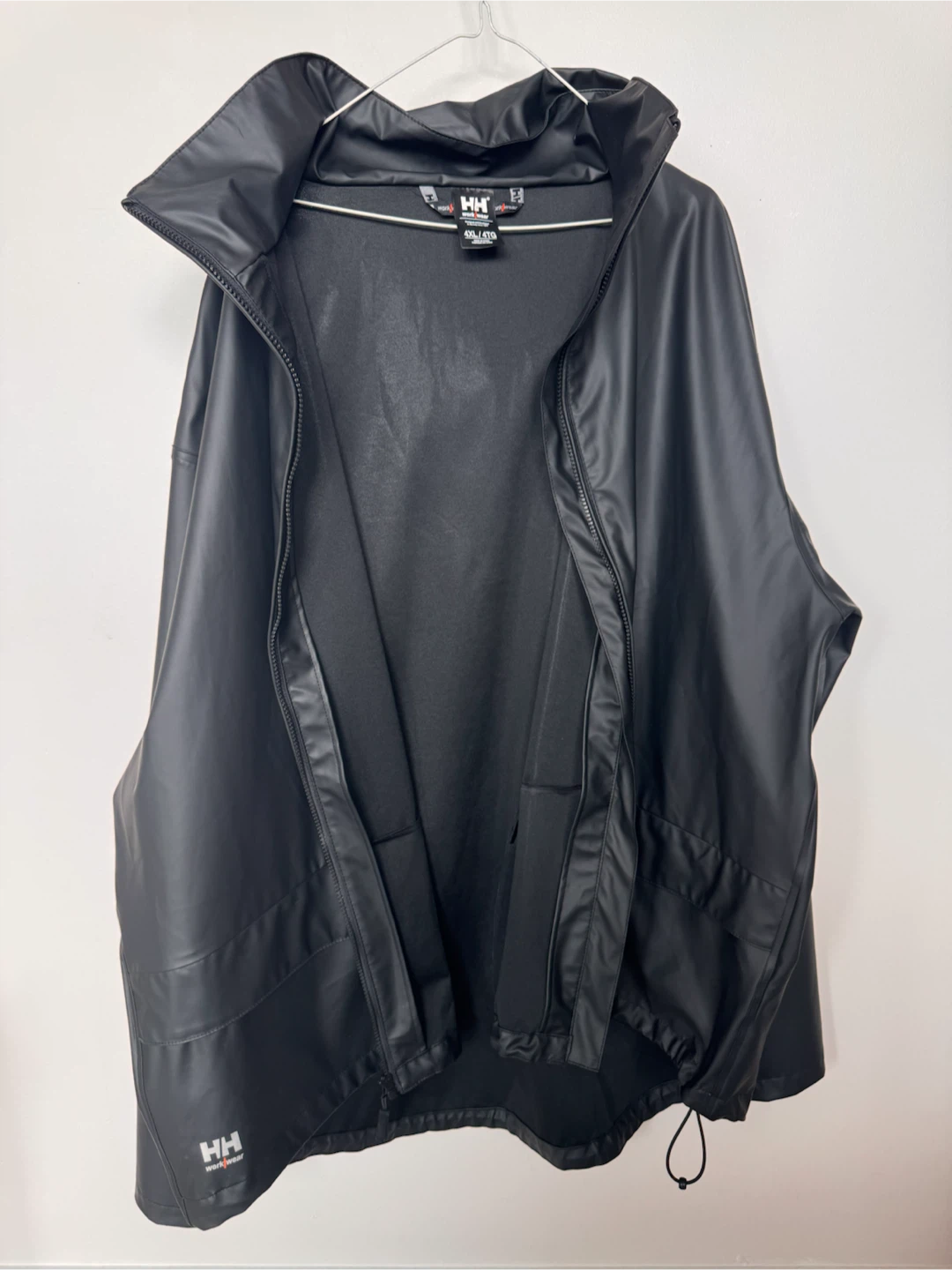 Helly Hansen Workwear Black Rain Jacket