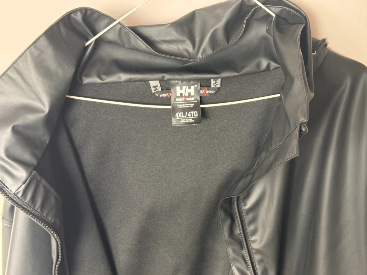 Helly Hansen Workwear Black Rain Jacket - photo 2