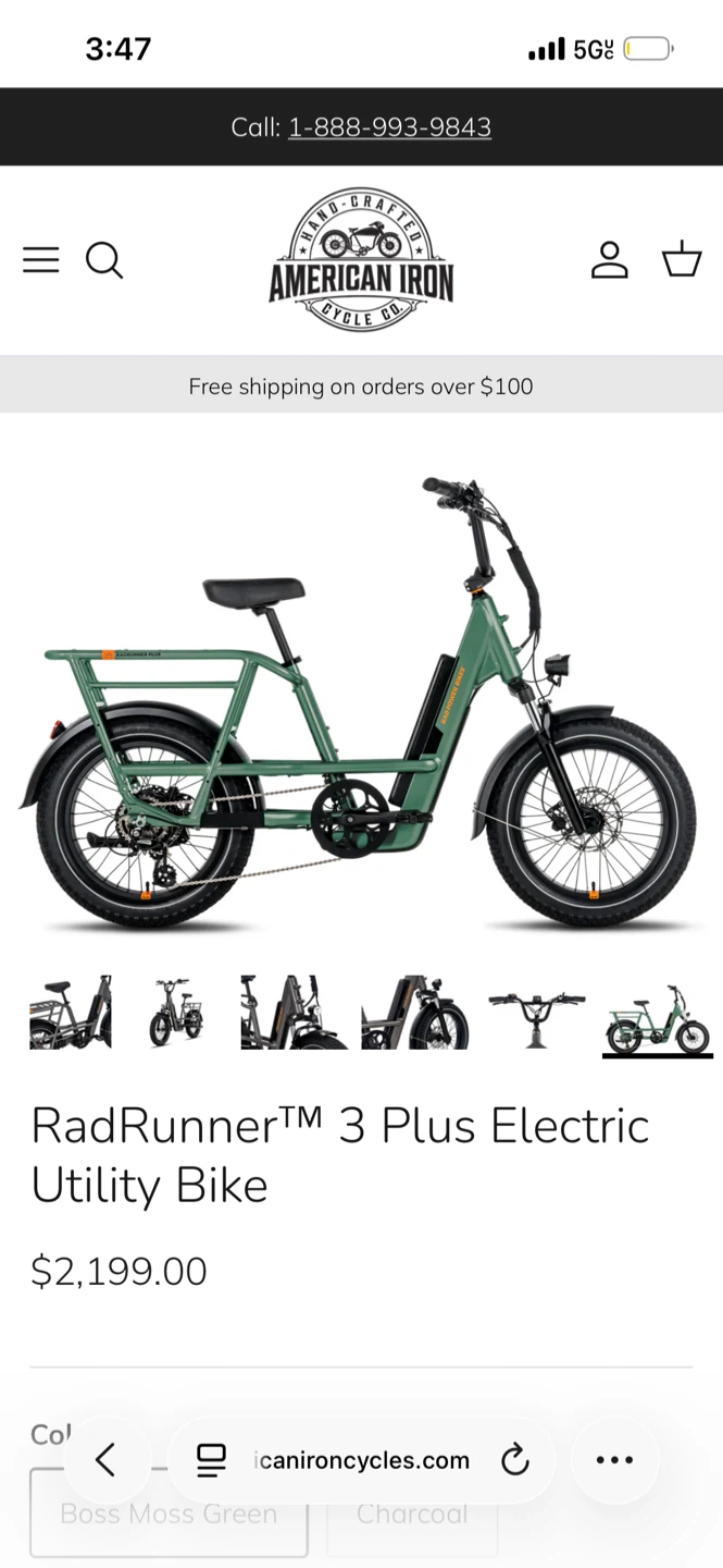 Rad Power Bikes RadRunner 3 Plus