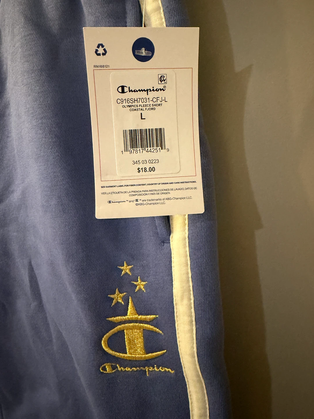 Champion Youth Shorts Size L - photo 3