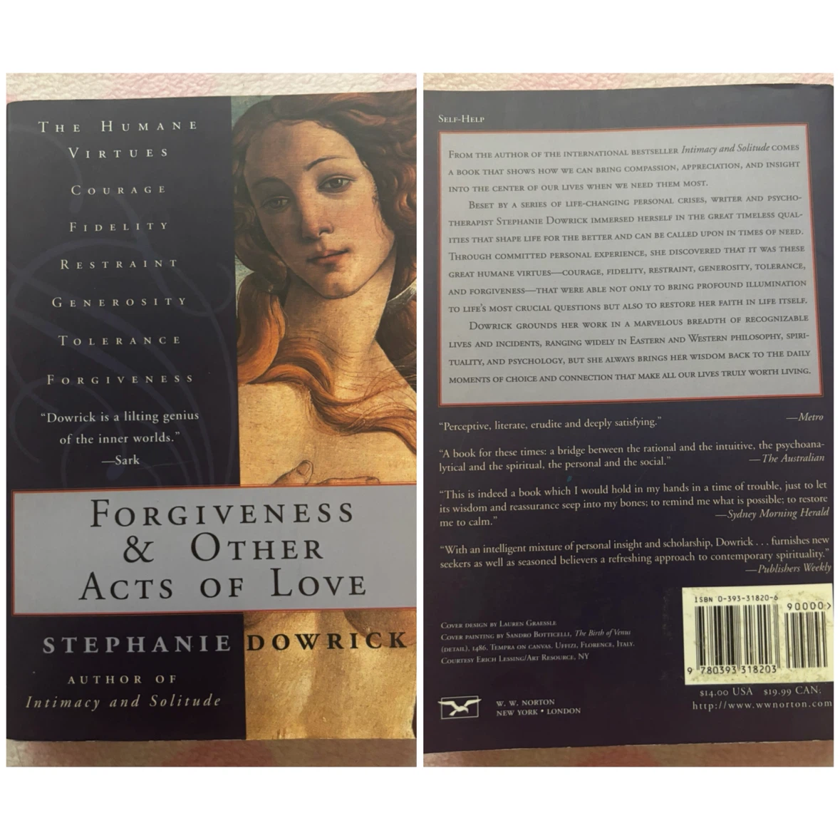 "Forgiveness & Other Acts Of Love"