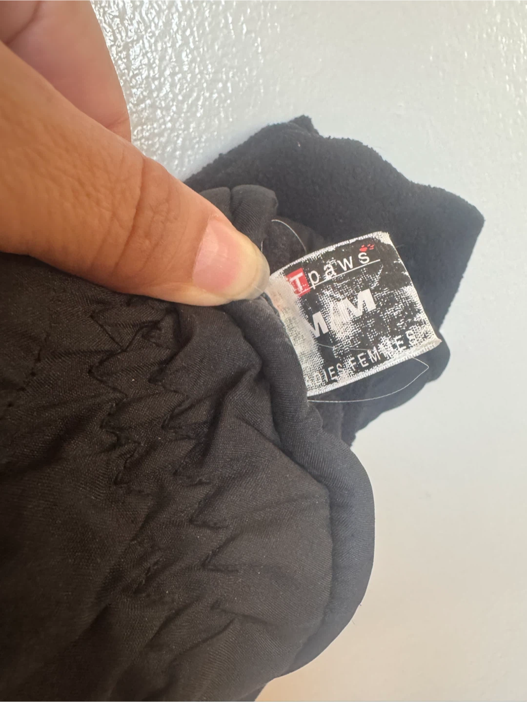 TPaws Black Winter Gloves - photo 2
