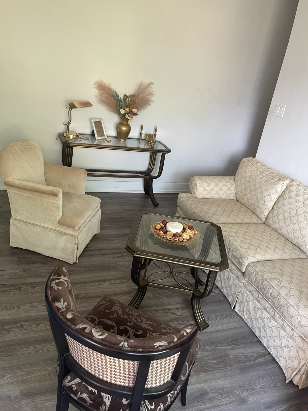 Sofa, Armchair and End Table Set (selling everything you see) - photo 2