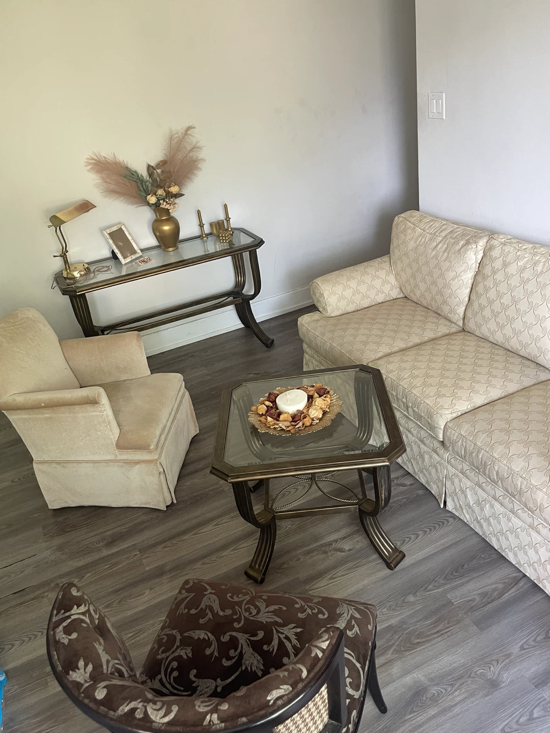 Sofa, Armchair and End Table Set (selling everything you see) - photo 4