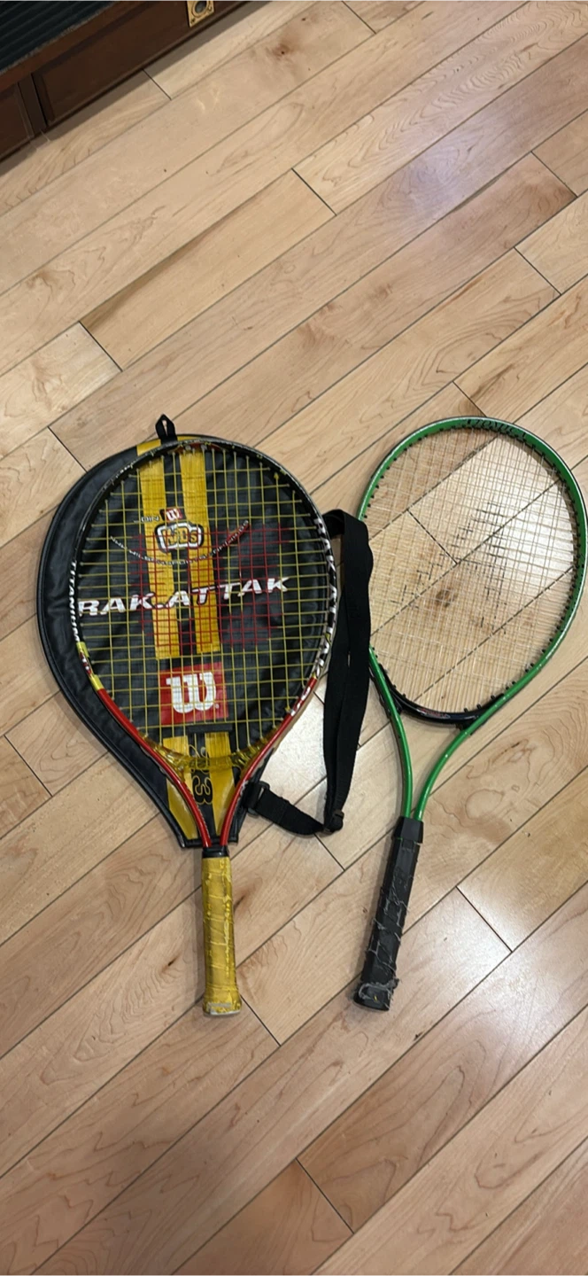 Wilson and Atomica Tennis Racquets